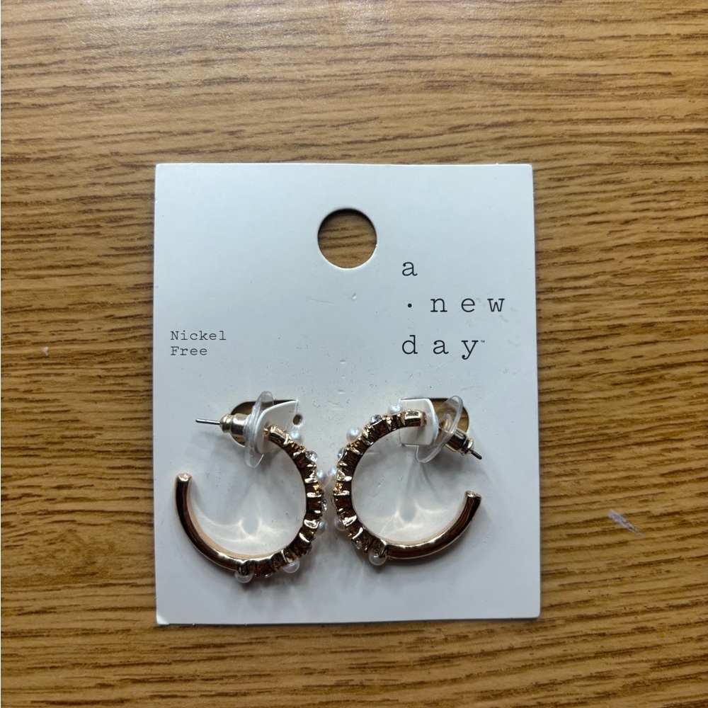 A New Day Gold Hoop Earrings